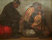 Karel Myslbek Exiles Spain oil painting artist